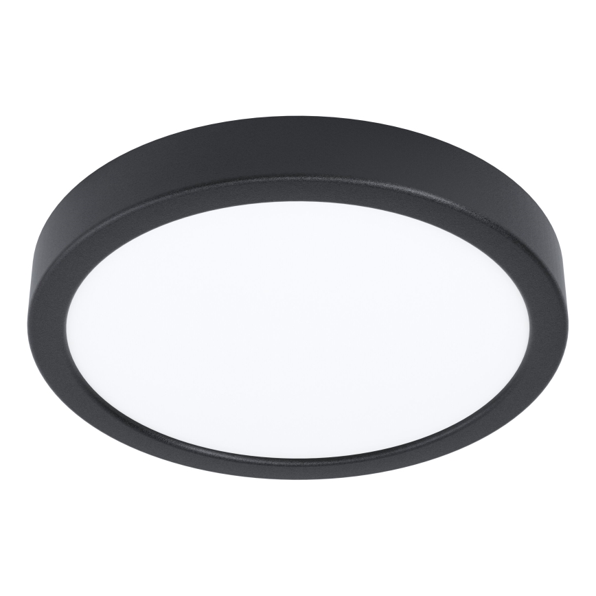 Eglo - LED Plafondlamp met sensor LED/17W/230V 3000K zwart