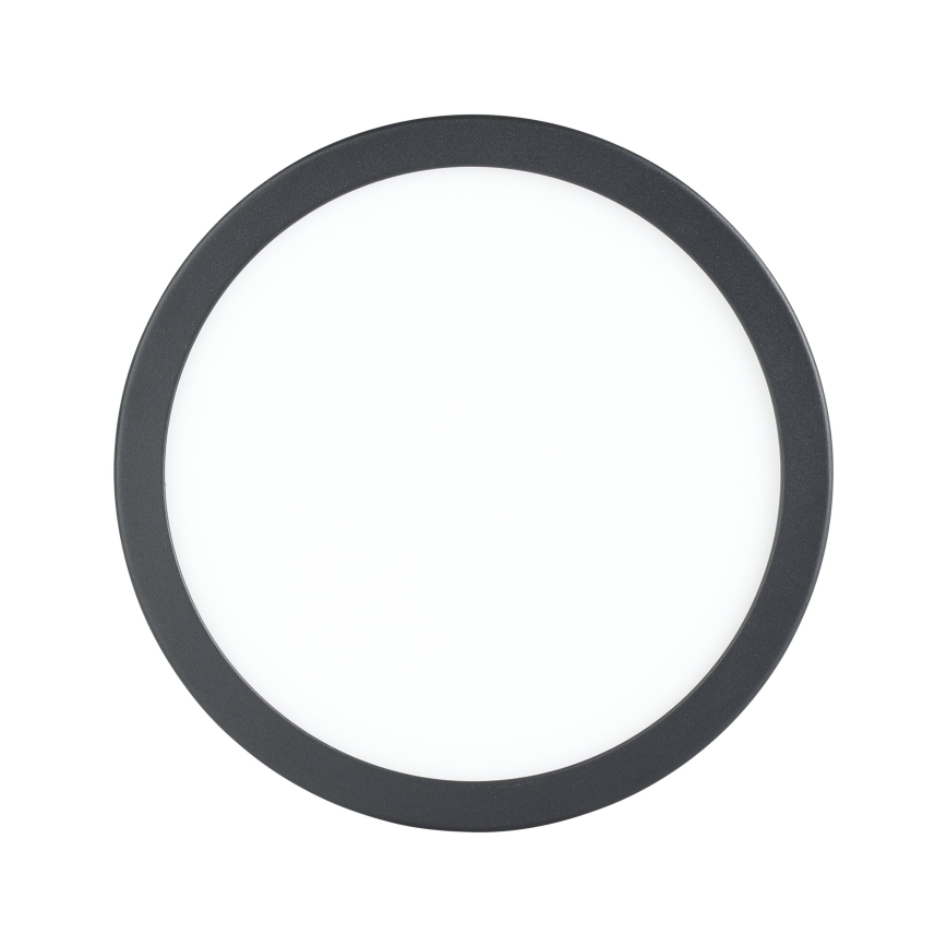 Eglo - Plafonnier avec détecteur LED/17W/230V 3000K noir