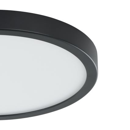 Eglo - Plafonnier avec détecteur LED/20,5W/230V 3000K noir