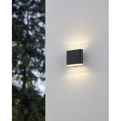 Eglo - Applique murale extérieure 2xLED/2,9W/230V 3000K/4000K/6500K IP65