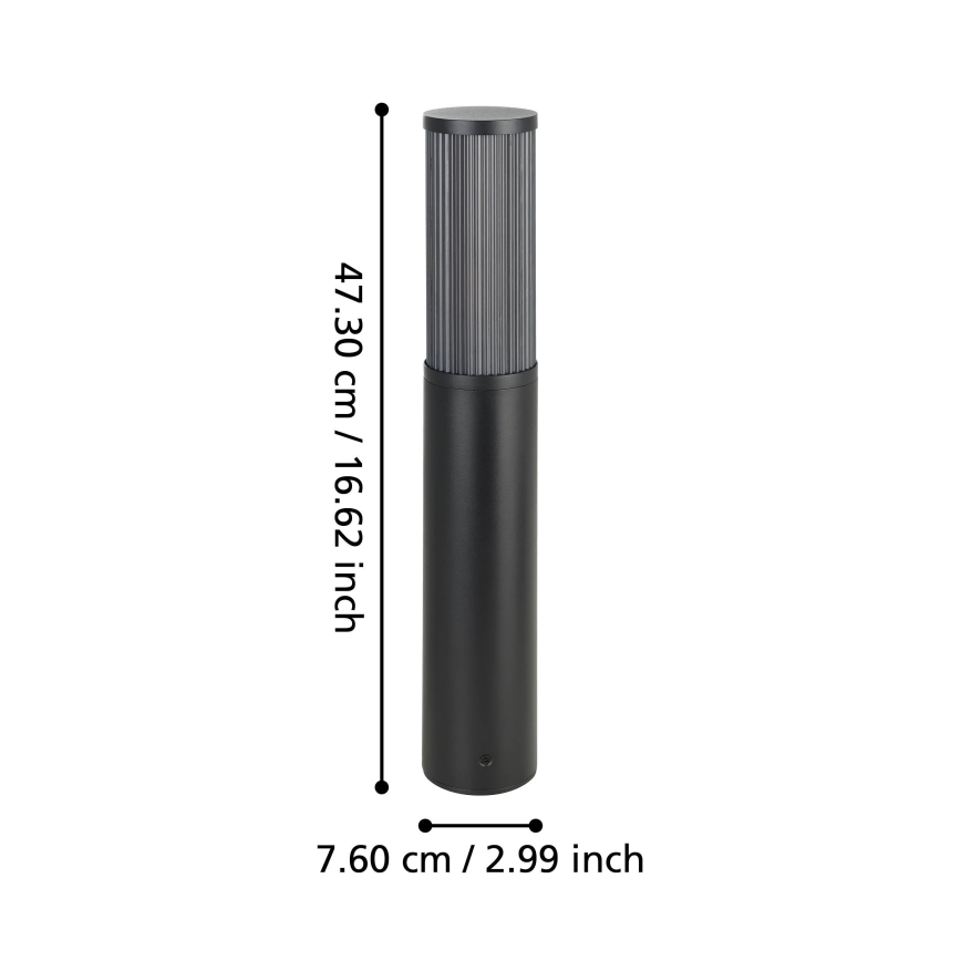 Eglo - Lampadaire extérieur 1xE27/15W/230V 46,5 cm IP54
