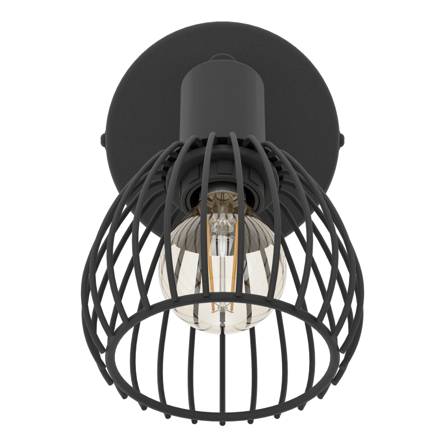 Eglo - Wandlamp 1xE14/40W/230V zwart