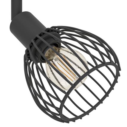 Eglo - Spot 3xE14/40W/230V zwart