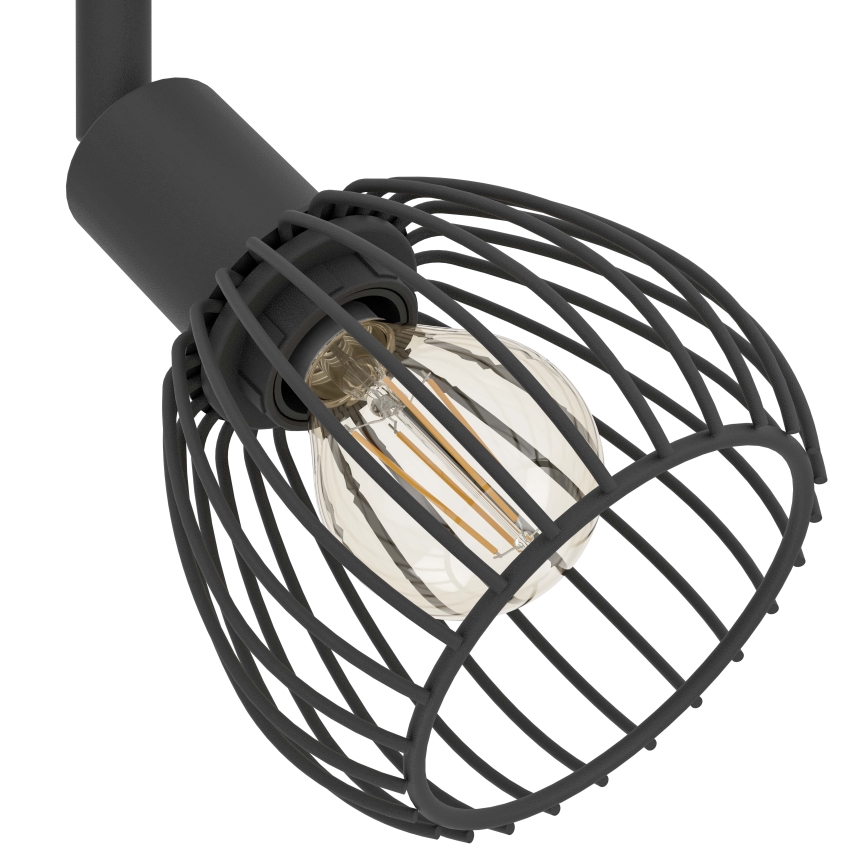 Eglo - Spot 3xE14/40W/230V zwart