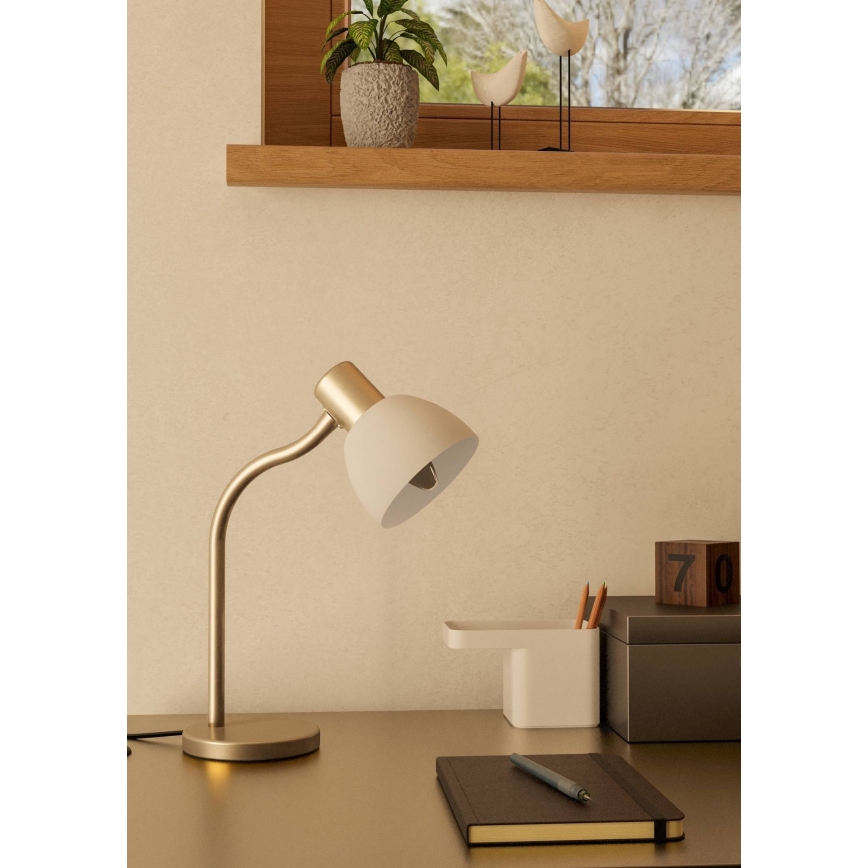 Eglo - Tafellamp 1xE14/25W/230V mat chroom