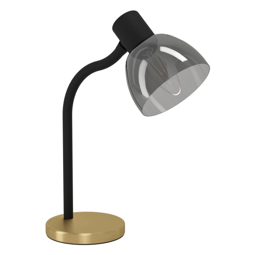 Eglo - Tafellamp 1xE14/25W/230V goud/zwart