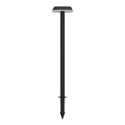 Eglo - LED-zonnelamp met sensor LED/8,5W/3,7V 2200 mAh IP44 zwart