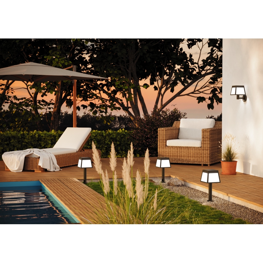 Eglo - LED-lamp op zonne-energie met een sensor LED/7,5W/3,7V 56cm IP44