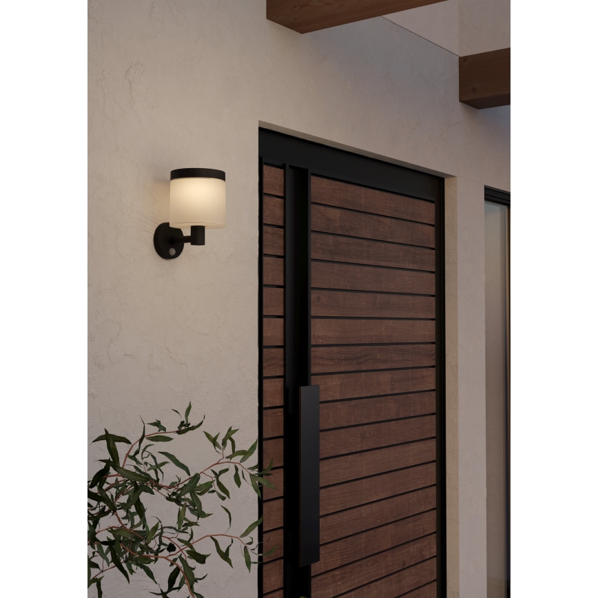 Eglo - LED Solar wandlamp met sensor LED/7,5W/3,7V IP44