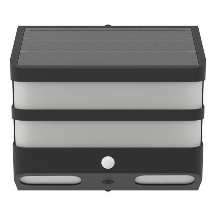 Eglo - Applique murale solaire avec détecteur LED/6,5W/3,7V 1800 mAh IP44