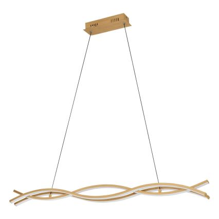 Eglo - LED-hanglamp aan kabel LED/35W/230V goud