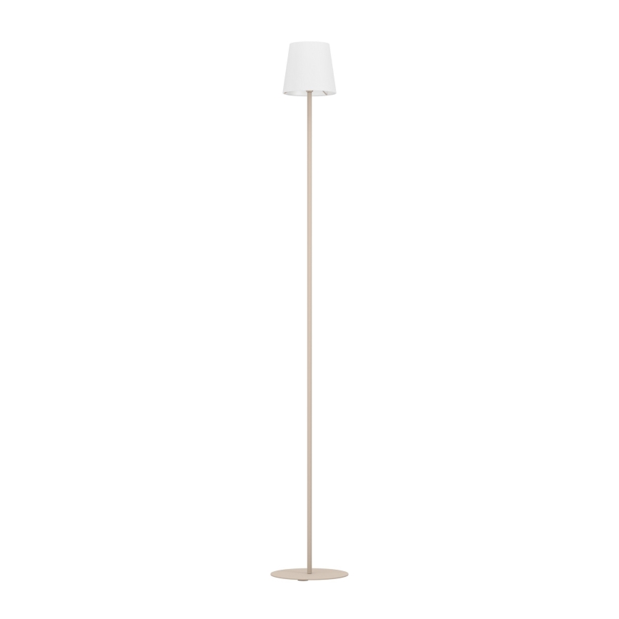 Eglo - Vloerlamp 1xE14/7,5W/230V crème/wit