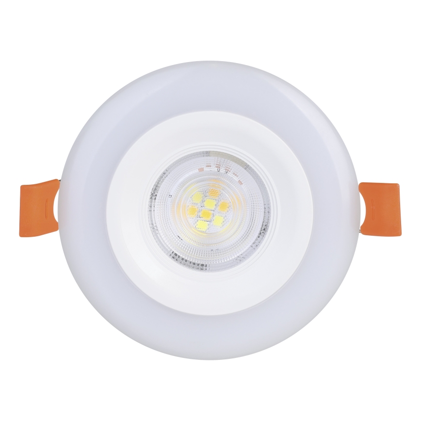 Eglo - Set van 3 dimbare RGBW LED-inbouwspots voor de badkamer LED/3,8W/230V 2700-6500K IP44 + afstandsbediening