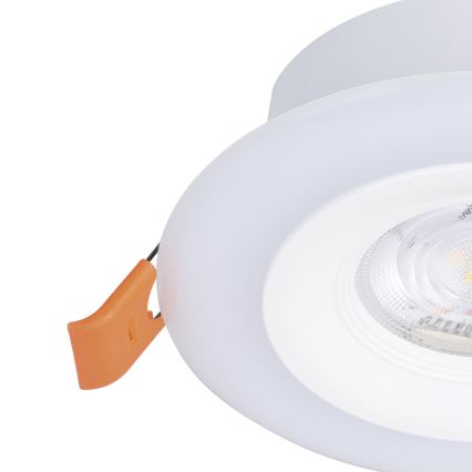 Eglo - Set van 3 dimbare RGBW LED-inbouwspots voor de badkamer LED/3,8W/230V 2700-6500K IP44 + afstandsbediening