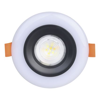 Eglo - SET 3x LED RGBW dimbare badkamer-inbouwarmaturen LED/3,8W/230V 2700-6500K IP44 + afstandsbediening