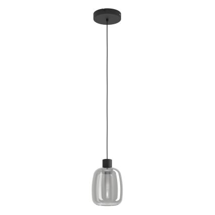 Eglo - LED RGBW Dimbare hanglamp aan een koord LED/3,7W/230V 2700-6500K zwart ZigBee