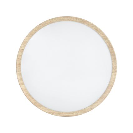 Eglo - Plafonnier salle de bain LED/14,6W/230V IP44 beige