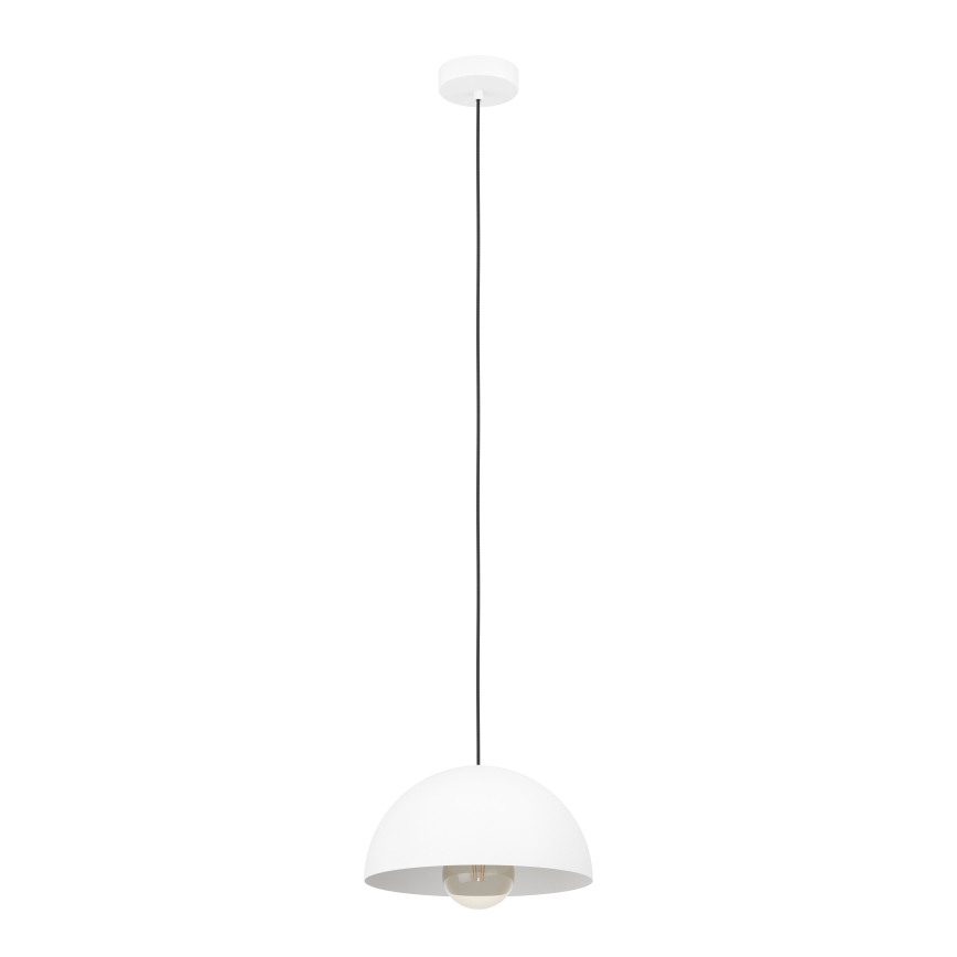Eglo - Hanglamp aan een koord 1xE27/40W/230V diameter 30 cm wit