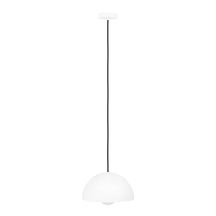 Eglo - Hanglamp aan een koord 1xE27/40W/230V diameter 30 cm wit