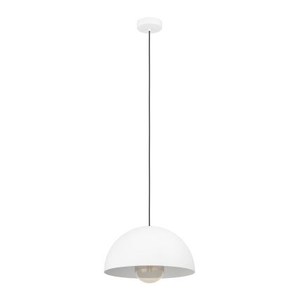 Eglo - Hanglamp aan een koord 1xE27/40W/230V diameter 38 cm wit