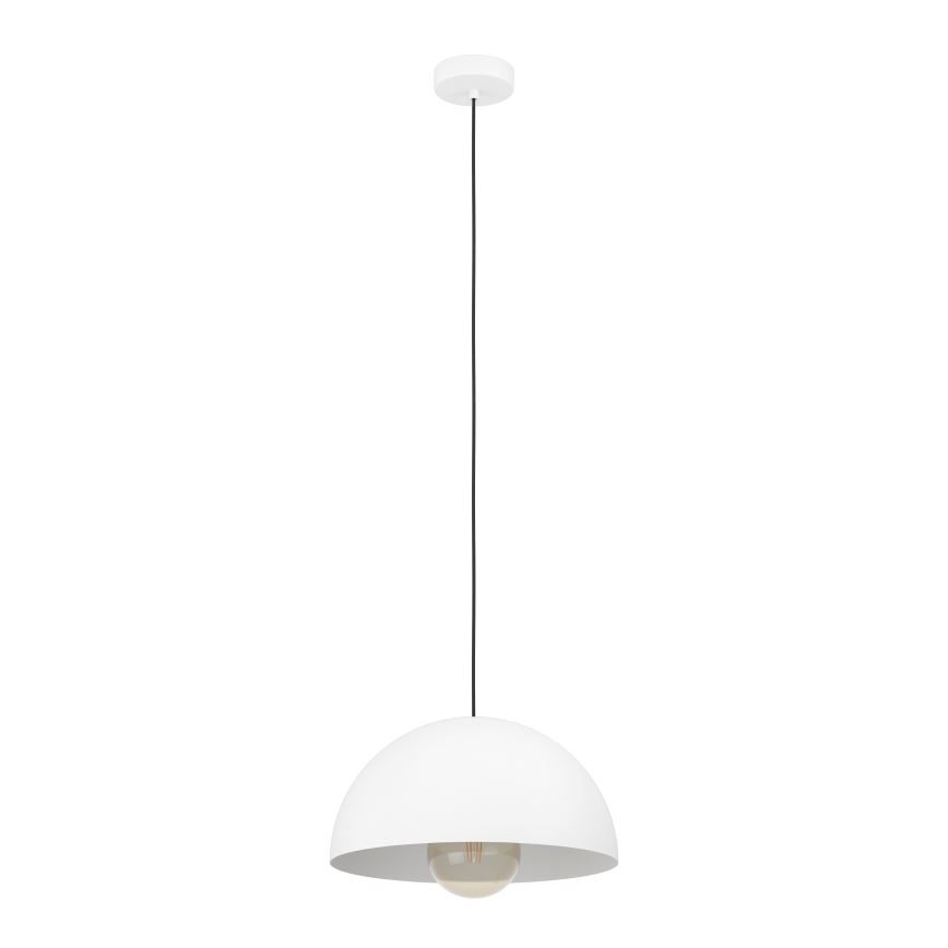 Eglo - Hanglamp aan een koord 1xE27/40W/230V diameter 38 cm wit