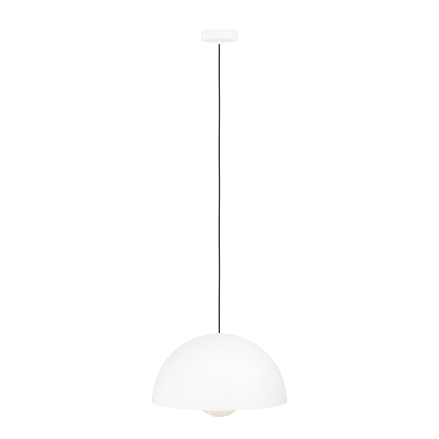 Eglo - Hanglamp aan een koord 1xE27/40W/230V diameter 38 cm wit