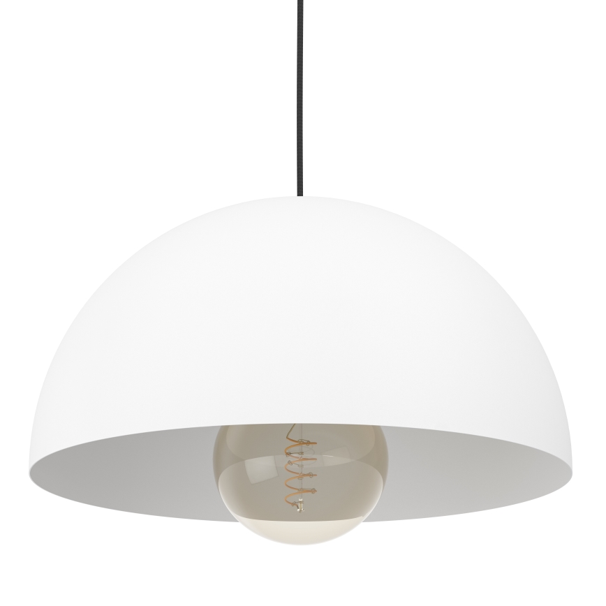 Eglo - Hanglamp aan een koord 1xE27/40W/230V diameter 38 cm wit