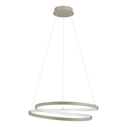 Eglo - Suspension filaire LED/36W/230V 3000K beige