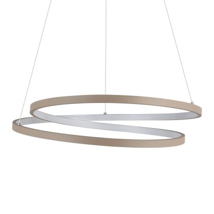 Eglo - Suspension filaire LED/36W/230V 3000K beige