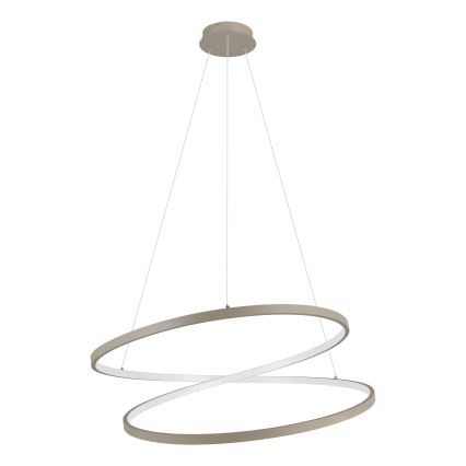 Eglo - Suspension filaire LED/42W/230V 3000K beige
