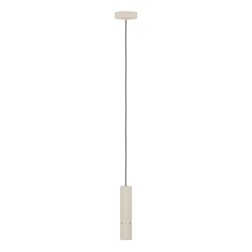Eglo - LED Hanglamp aan een koord 1xGU10/5W/230V 3000K beige