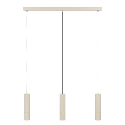 Eglo - Suspension filaire LED 3xGU10/5W/230V 3000K beige