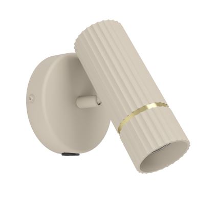 Eglo - LED wand verlichting 1xGU10/5W/230V 3000K beige