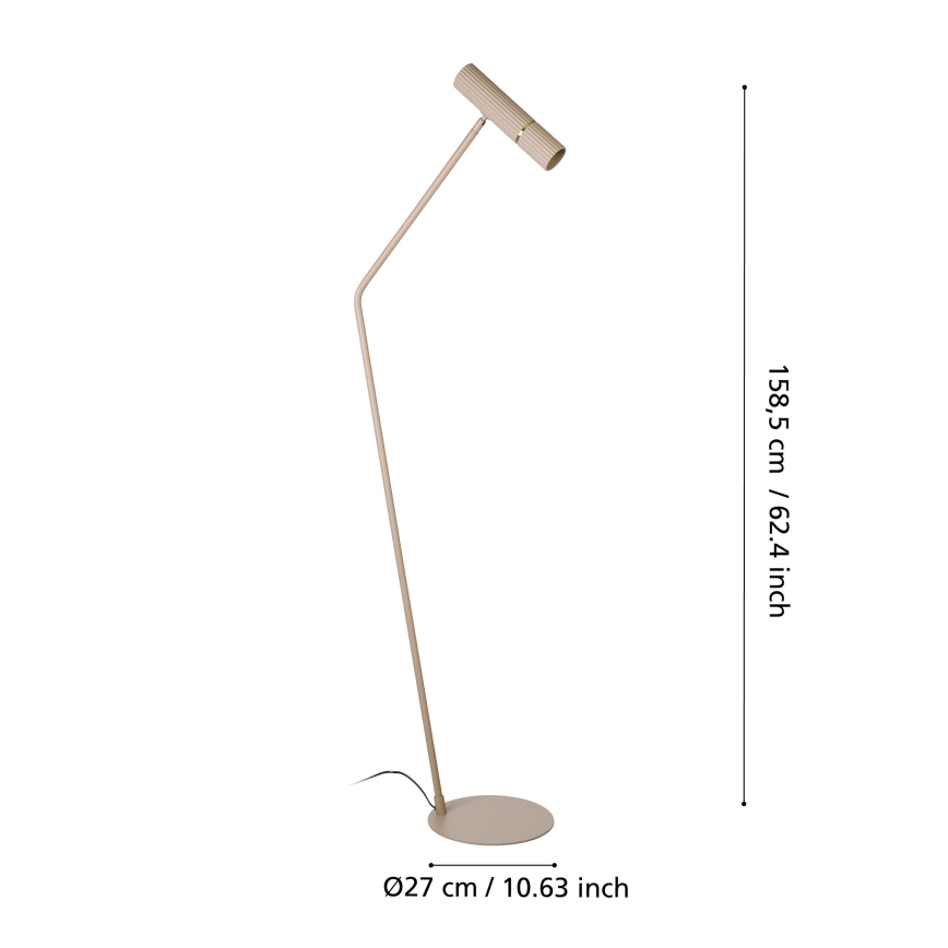 Eglo - Staande LED Lamp 1xGU10/5W/230V 3000K beige