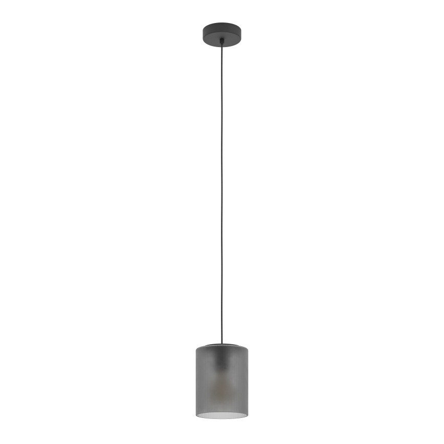 Eglo - Hanglamp aan een koord 1xE27/40W/230V grijs