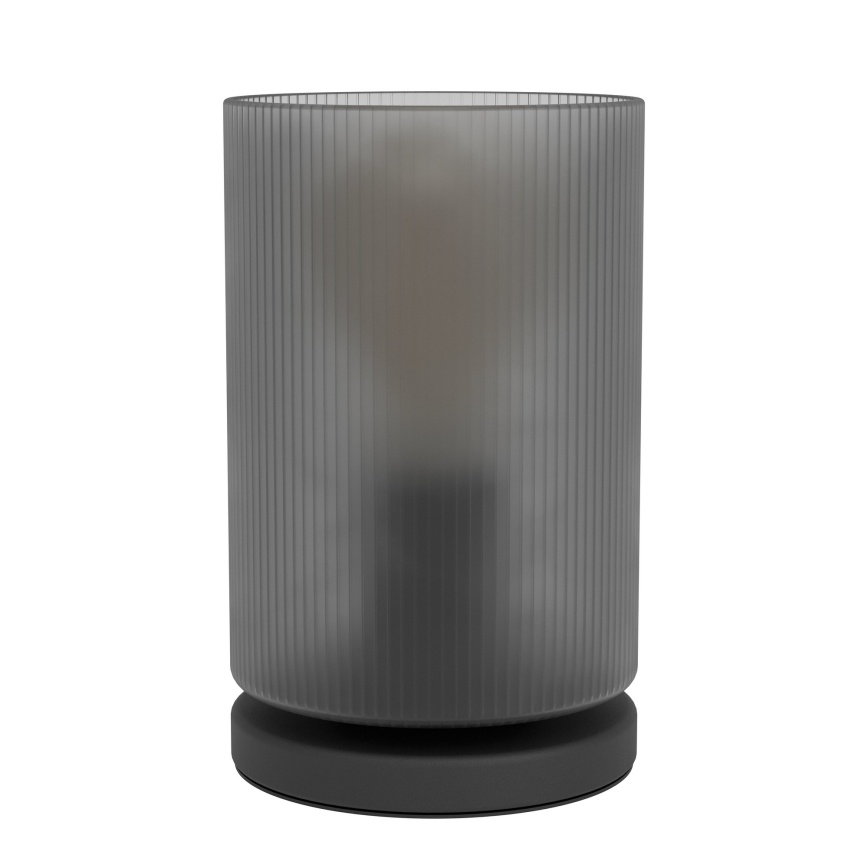 Eglo - Lampe de table 1xE27/40W/230V gris