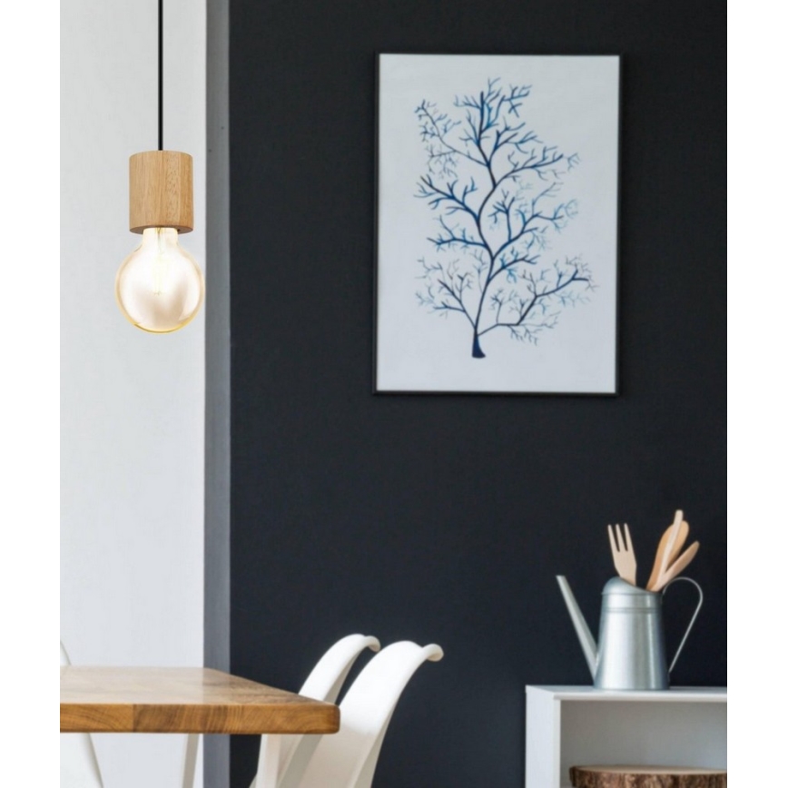 Eglo - Hanglamp aan een koord 1xE27/28W/230V