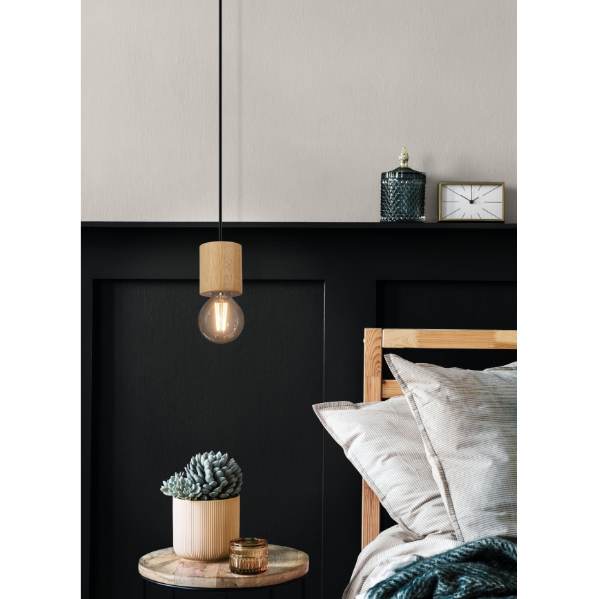 Eglo - Hanglamp aan een koord 1xE27/28W/230V