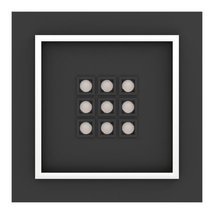 Eglo - Plafonnier à intensité variable LED/21,4W/230V 2700-6500K noir + télécommande
