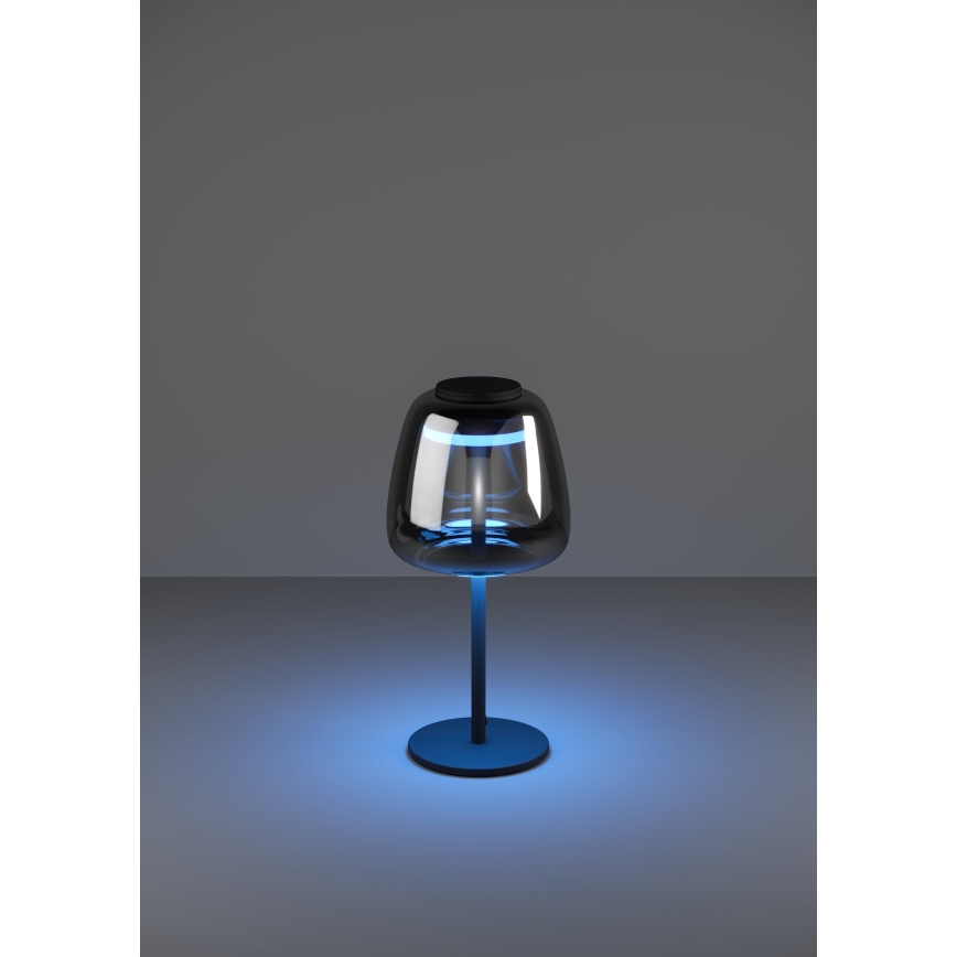 Eglo - Lampe de table dimmable LED RGBW LED/7,7W/230V 2700-6500K verre fumé