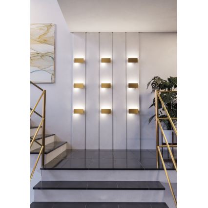 Eglo - Applique murale LED/6W/230V 3000K doré