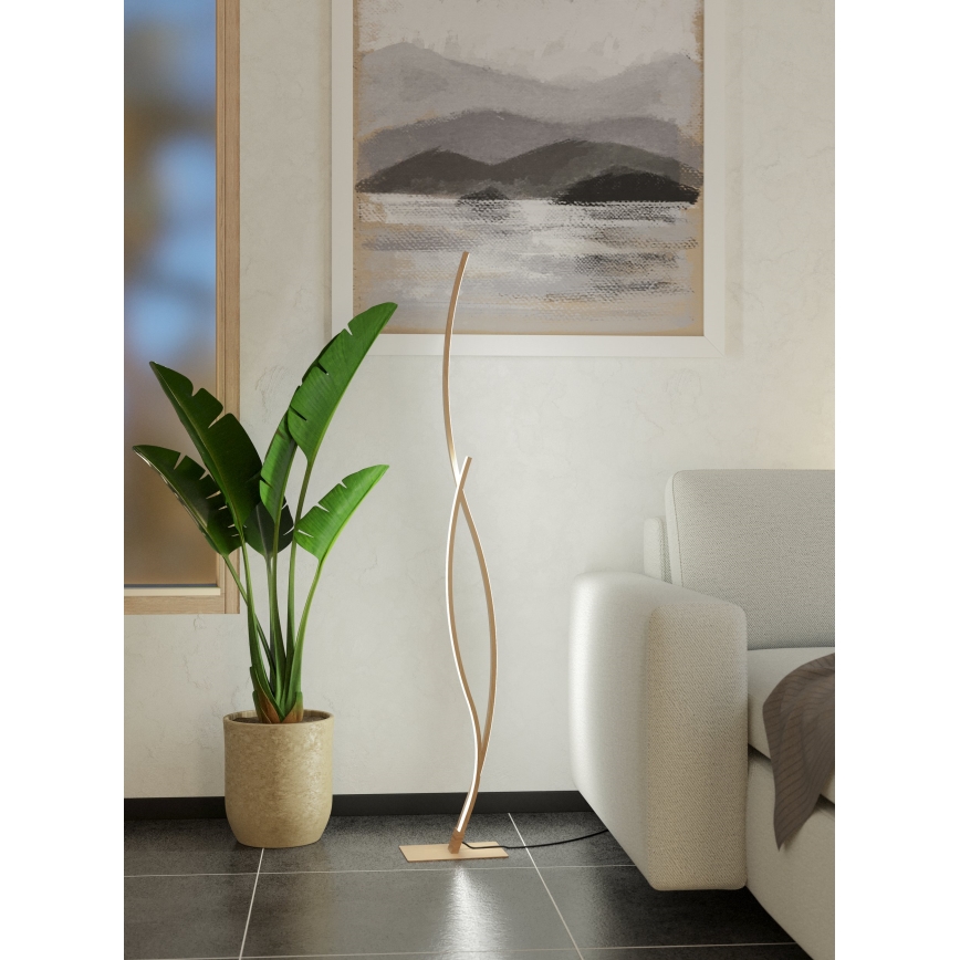Eglo - Staande LED Lamp LED/20W/230V 4000K beige