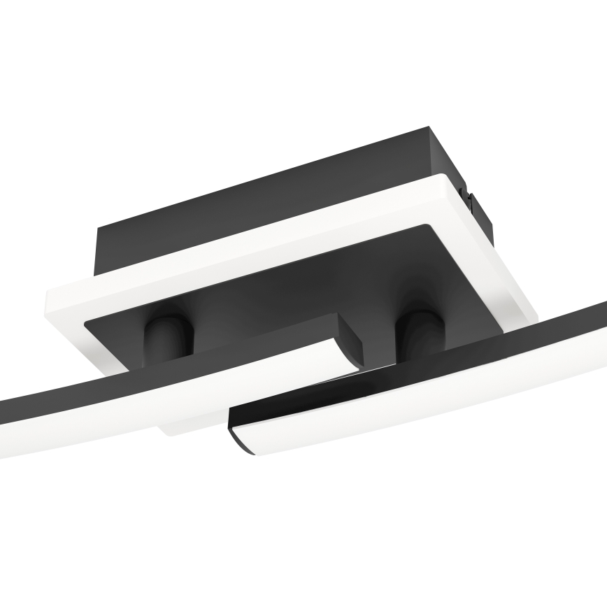 Eglo - LED Plafondlamp LED/12W/230V 4000K zwart