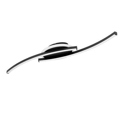 Eglo - LED Plafondlamp LED/12W/230V 4000K zwart