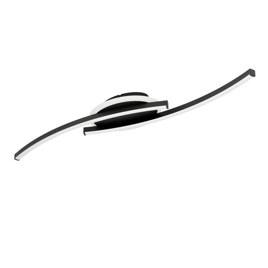 Eglo - LED Plafondlamp LED/12W/230V 4000K zwart