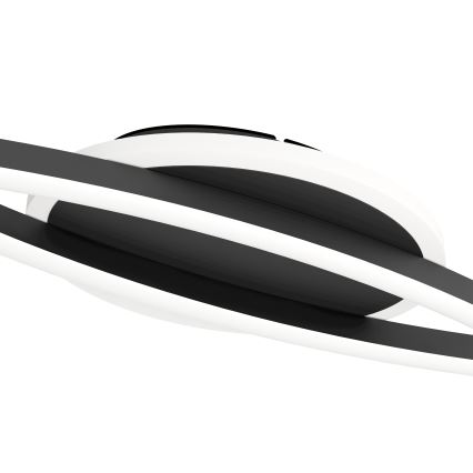 Eglo - LED Plafondlamp LED/12W/230V 4000K zwart