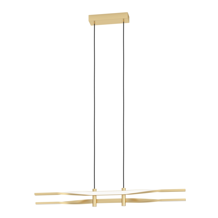 Eglo - Suspension LED sur câble LED/21W/230V dorée