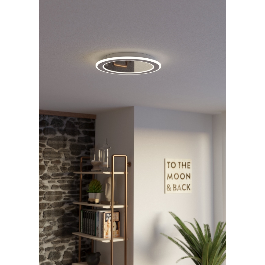 Eglo - Dimbare LED plafondlamp LED/20W/230V 2700-6500K wit + afstandsbediening