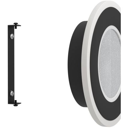 Eglo - Applique murale LED/12W/230V 4000K noir