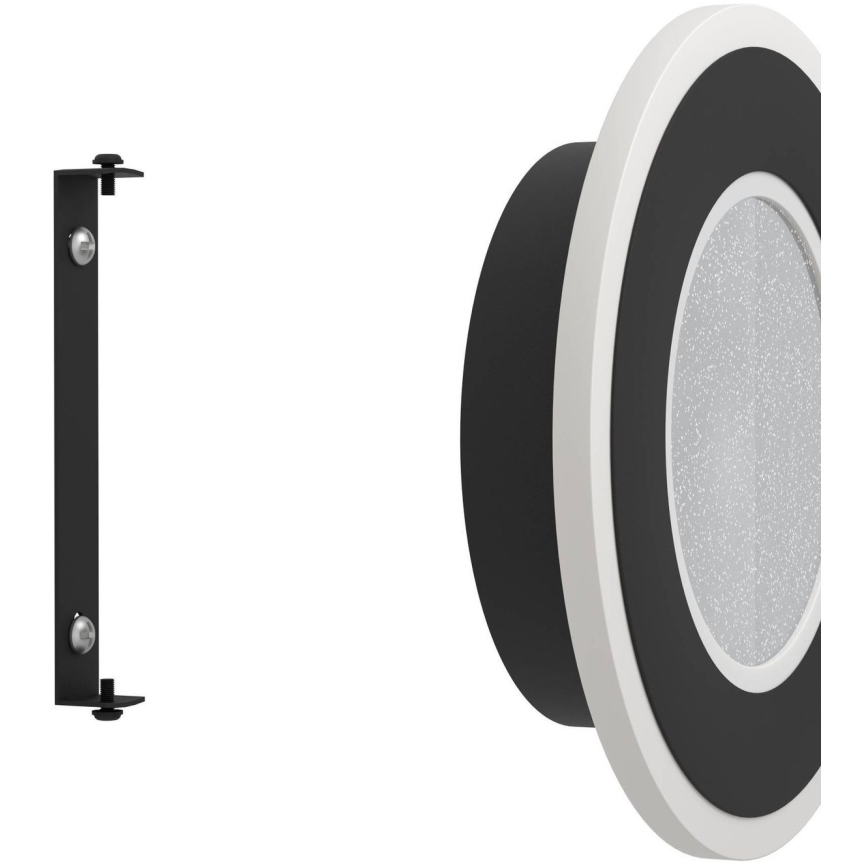 Eglo - Applique murale LED/12W/230V 4000K noir